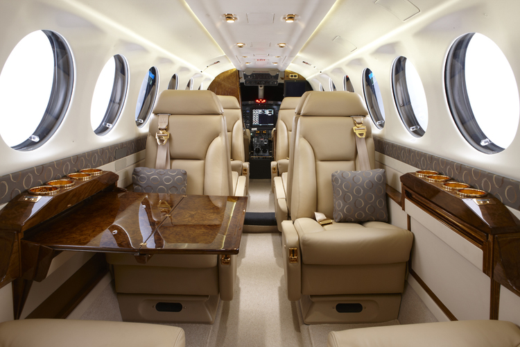 KIng+Air+350+Interior